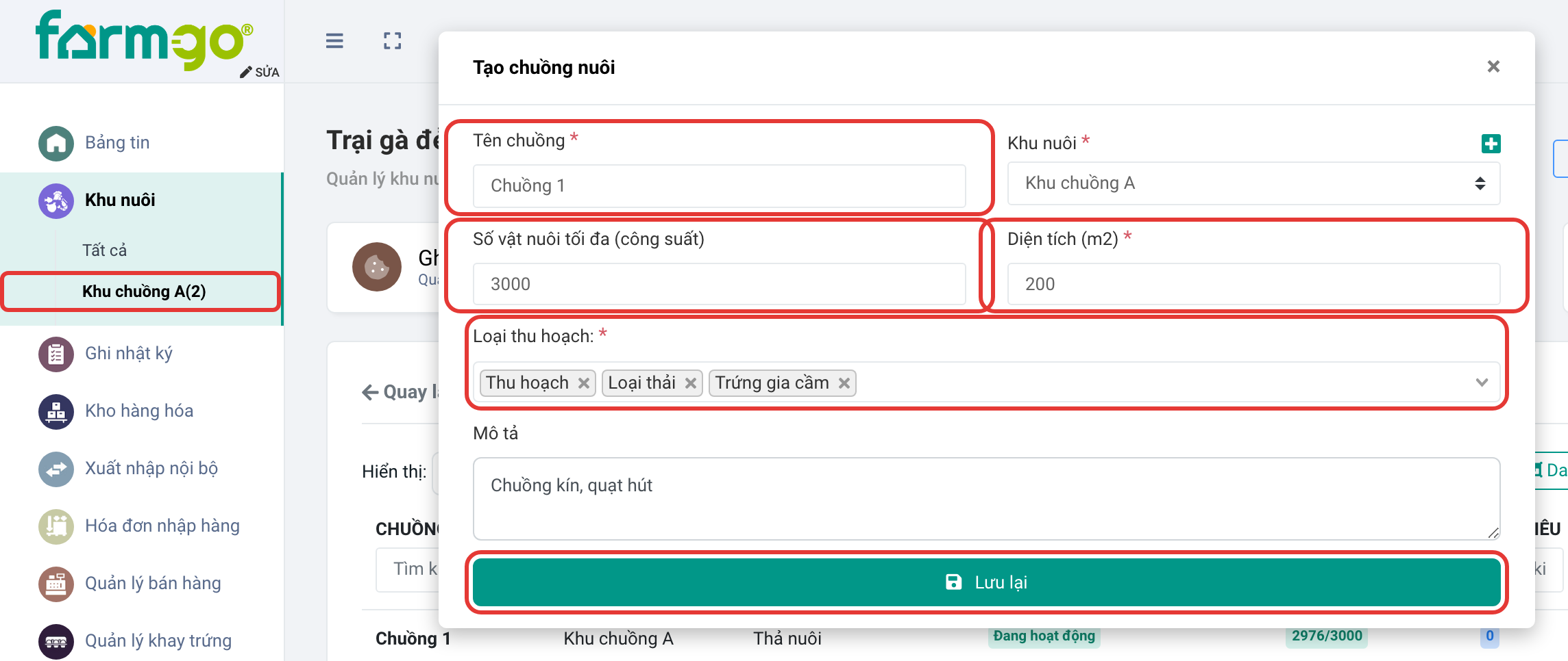 Chuồng gà đẻ có loại thu Trứng gia cầm