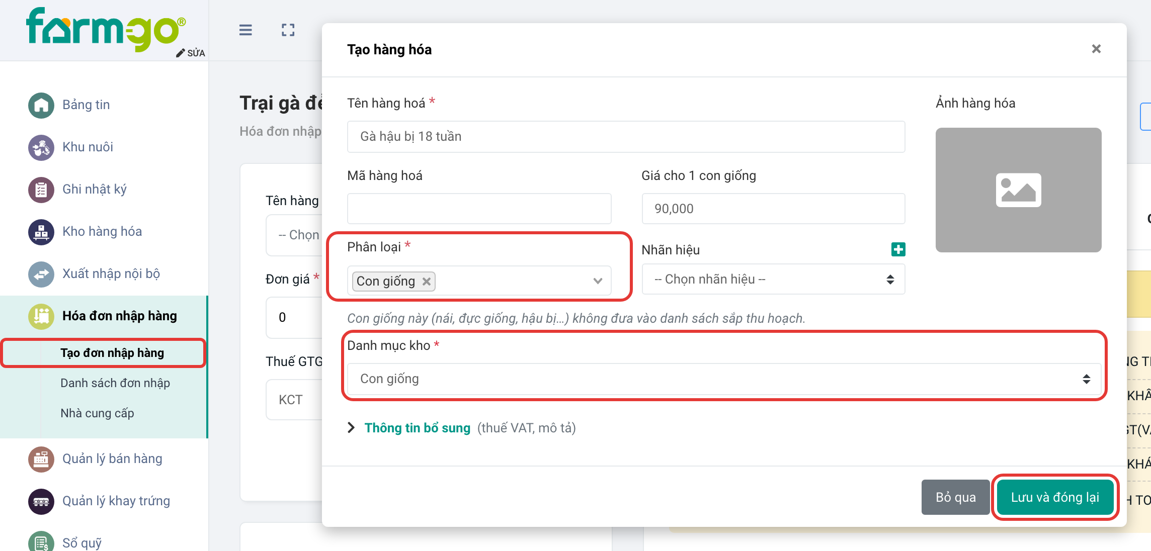 Gà hậu bị 18 tuần