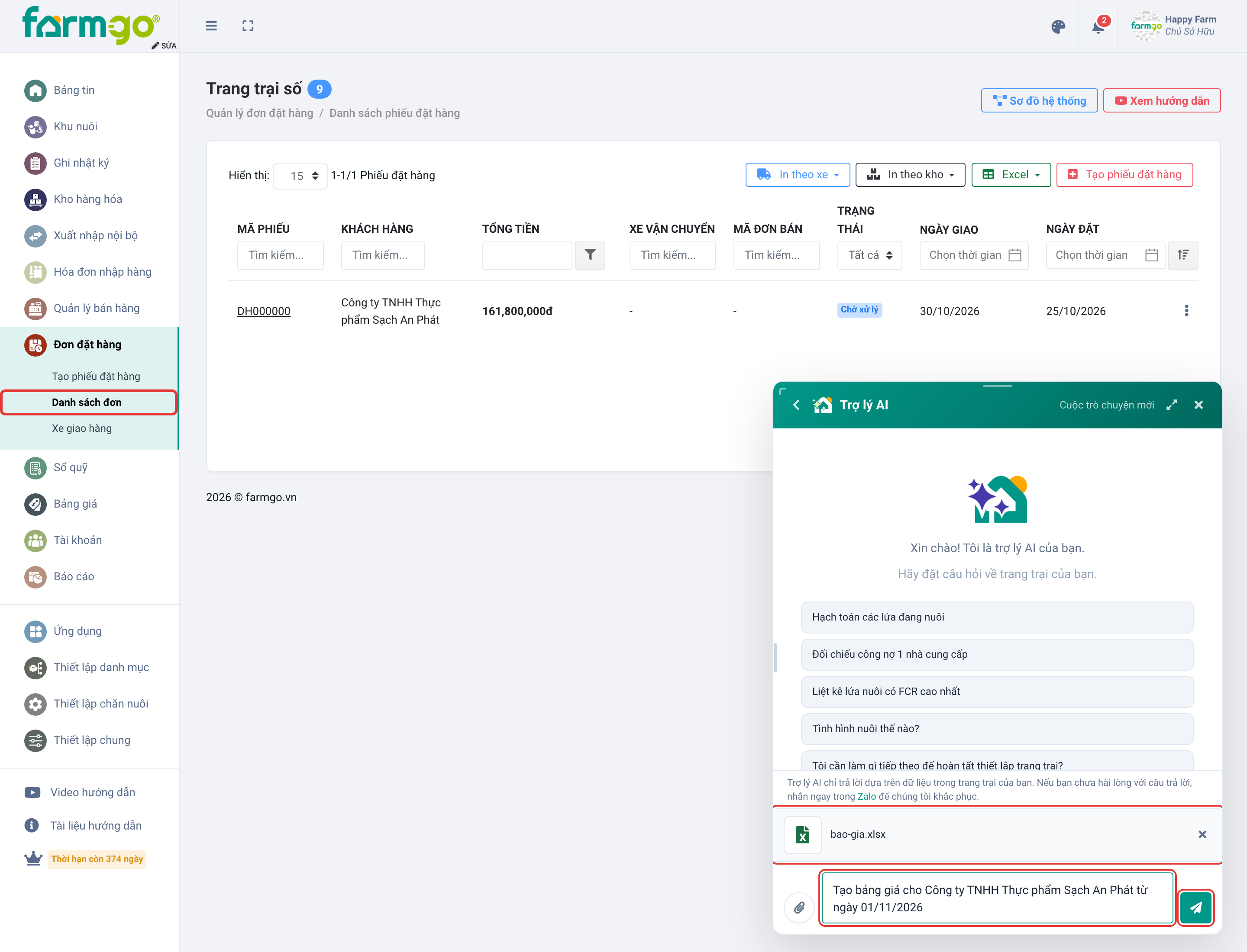 File bao-gia.xlsx đã đính kèm, ô nhập ghi tên khách và ngày áp dụng
